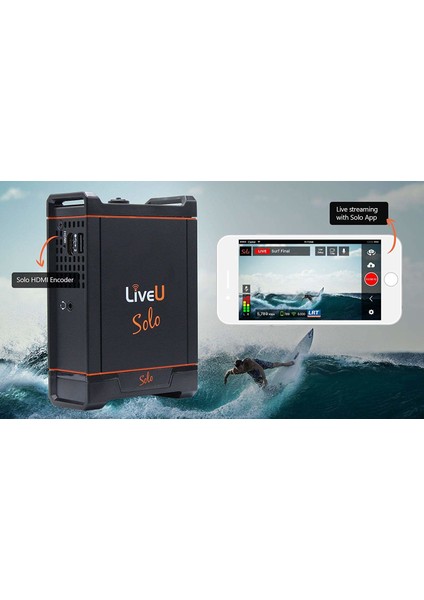 LiveU Solo Kablosuz Canlı Video Aktarım Cihazı SDI/HDMI