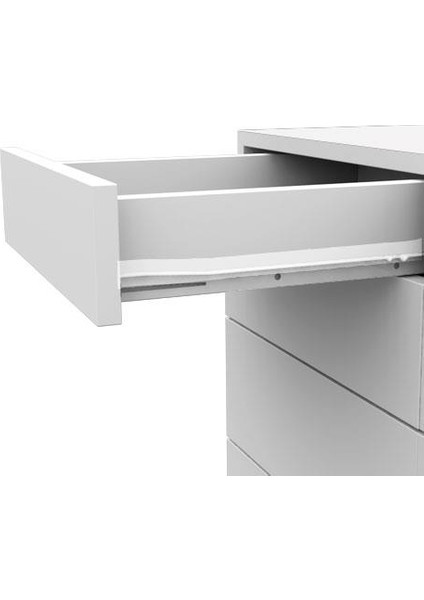 Klasik Çekmece Rayı Beyaz, 55 Cm fiyatları