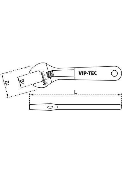 Vip-Tec Kurbağacık Anahtar Vt852