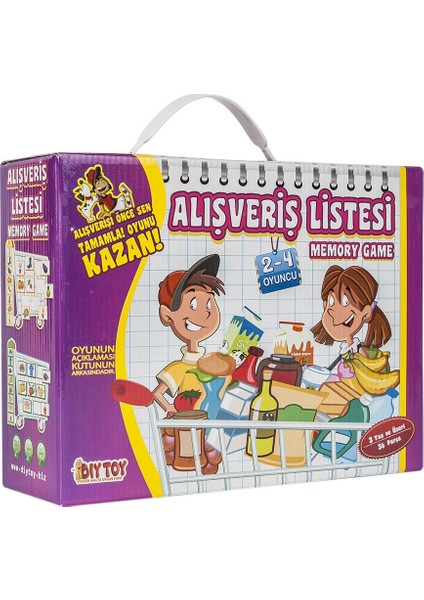 Alışveriş Listesi Hafıza Oyunu