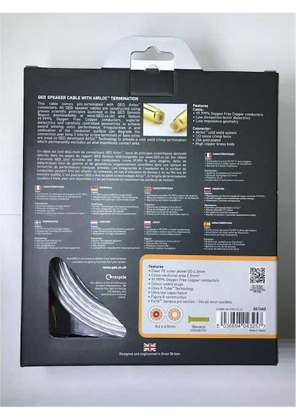 Qe-1462 Xt-25 Hoparlör Kablosu 2X3 Metre