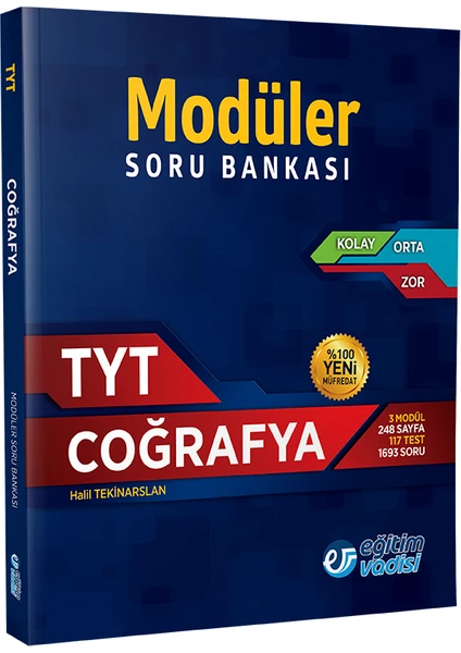 Eğitim Vadisi Yayınları TYT Coğrafya Modüler Soru Bankası