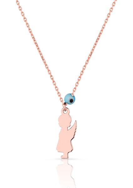 925 Ayar Gümüş Nazar Meleğim Kolye