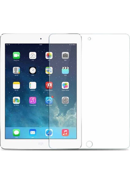 iPad Air 2 Tempered Glass Mat Cam Ekran Koruma