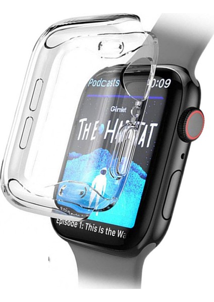 Apple Watch Uyumlu Series 4 44 mm Silikon Kılıf fiyatları