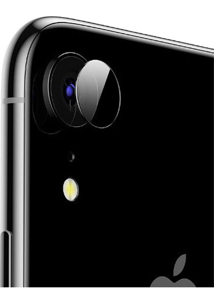 iPhone XR Kamera Camı Lens Koruyucu Tempered Glass