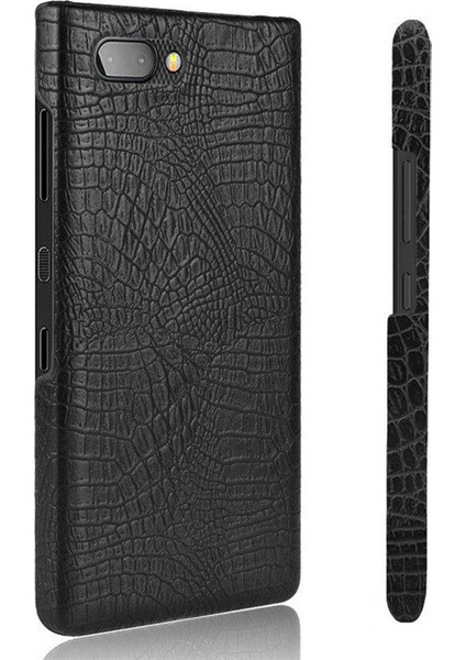 BlackBerry Key2 Crocodile Timsah Deri Kaplama Sert Rubber Kılıf fiyatları