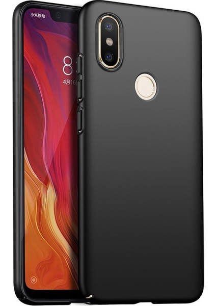 Xiaomi Mi 8 SE Slim Sert Köşeli Rubber Kılıf