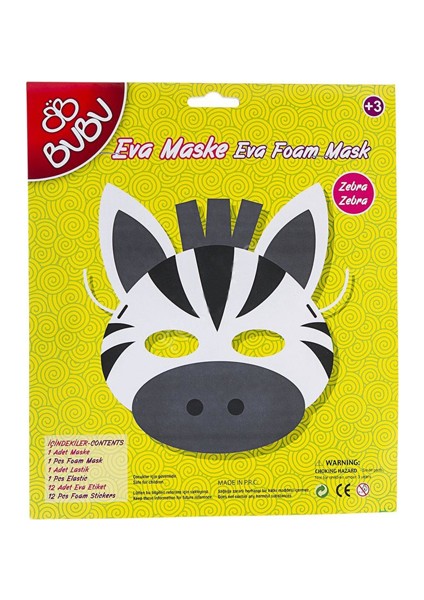 Eva Maske Zebra