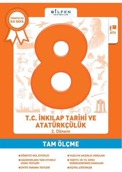 8 Sınıf T.C. İnkılap Tarihi Atatürkçülük Tam Ölçme