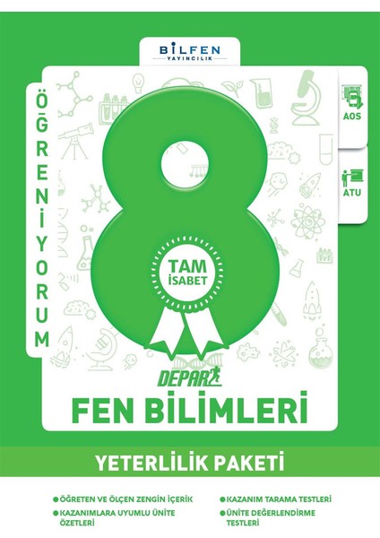 8. Sınıf Fen Bilimleri Depar Yeterlilik Paketi