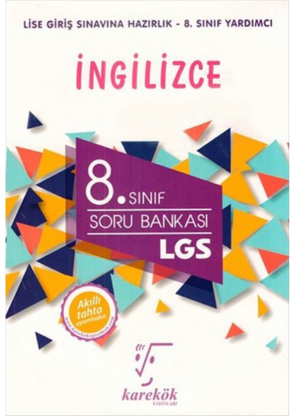 Karekök Yayıncılık 8. Sınıf LGS İngilizce Soru Bankası