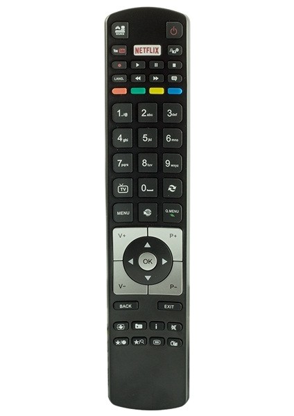 Regal 48R6520F Uyumlu Lcd Led Televizyon Kumandası Netflix Tuşlu Model