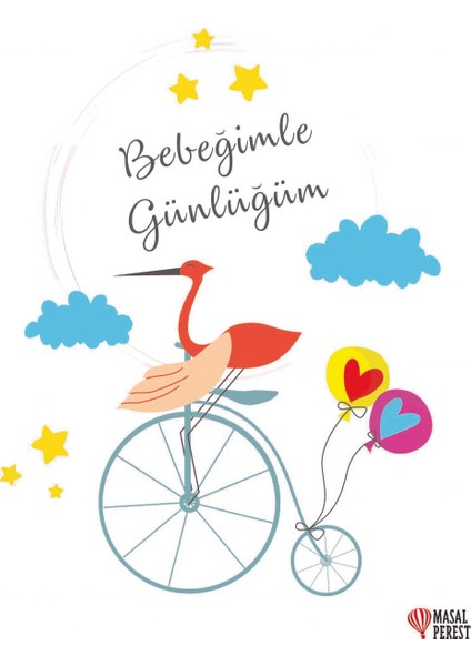 Bebeğimle Günlüğüm(Sert Kapak Spiralli)