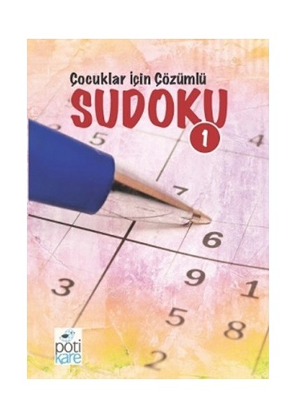 Çocuklar İçin Çözümlü Sudoku 1