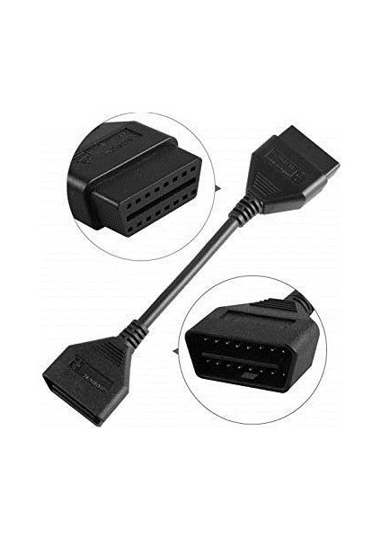 Launch X431 Easy Diag Obd2 Uzatma Kablo, Auto Diag Kablo