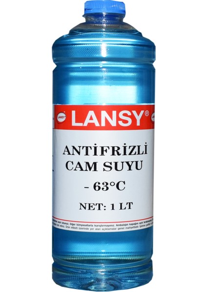 Antifrizli Cam Suyu 1 Lt - 63°C