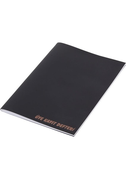 Üye Kayıt Defteri Plastik Kapak 20X28 40 Yaprak