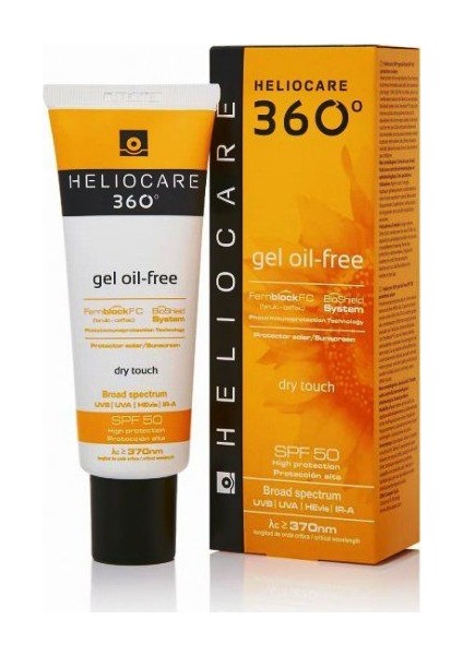 360º SPF 50 Fluido Gel Oil Free 50ml