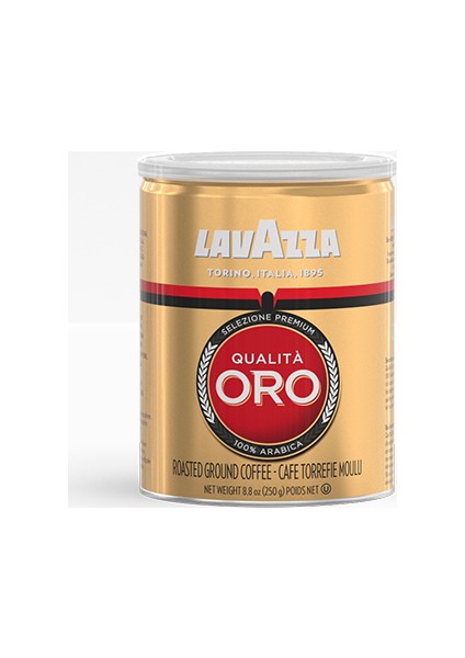 Qualita Oro Öğütülmüş Teneke 250 gr.