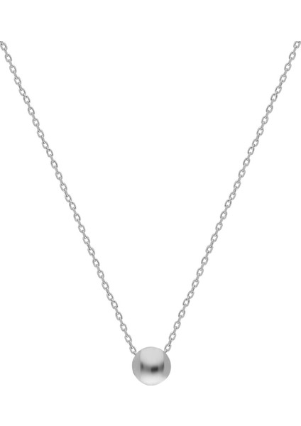 Gümüş Top Kolye Dt0560