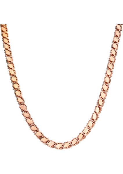 Gümüş 65 Cm Pullu Zincir Kolye