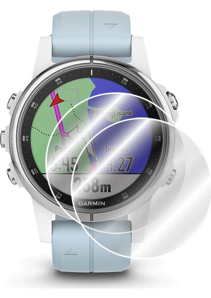 Garmin Fenıx 5S Plus (42mm) Akıllı Ekran Koruyucu (2 Adet)