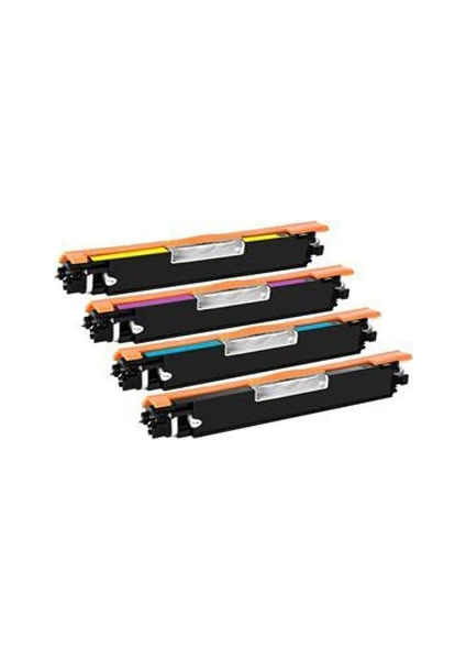 HP Laserjet Pro 100 Renkli MFP M175A 126A Takım 4 Renk Muadil Laserjet Toner Kartuşu