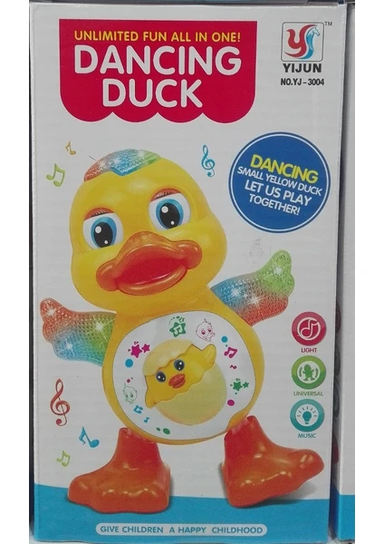 Yıjun Dancing Duck Dansçı Ördek Pilli Sesli