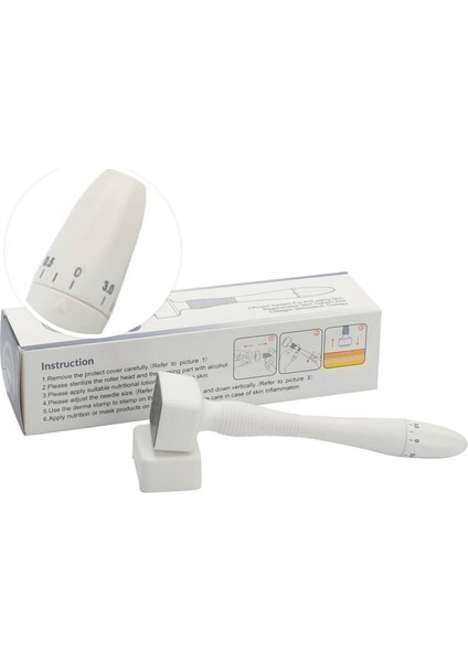 Derma Mikro Stamp Ayarlanabilir İğne Uzunluğu 0,20Mm 3,00Mm Ayarlı Dermastamp Uygulamaları