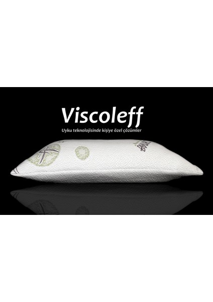 Bambu Dış Kılıflı Visco Yastık Viscoleff Marka 50*70 Cm