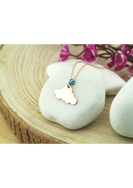 Tksstr0004 Trend Kolye 925 Ayar Gümüş Altın Kaplama Kolye