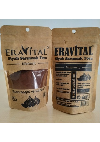 Siyah Sarımsak Tozu - 135 gr.