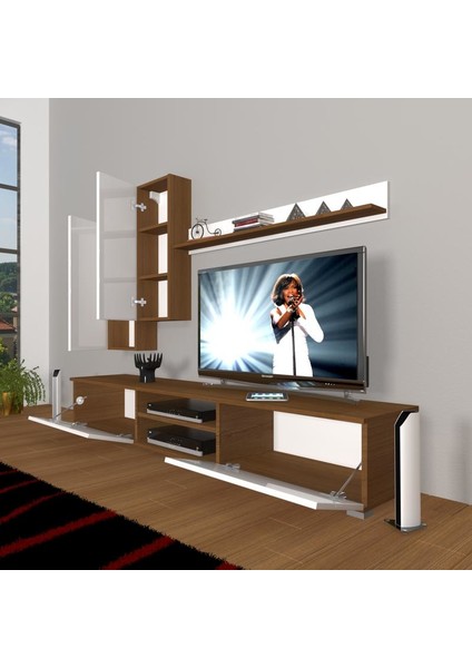 Eko 7 Slm Dvd Tv Ünitesi Tv Sehpası Naturel Ceviz fiyatları