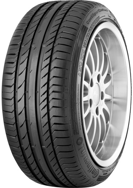 255/40 R19 100W ContiSportContact 5 Contisilent Oto Yaz Lastiği ( Üretim Yılı: 2023 )