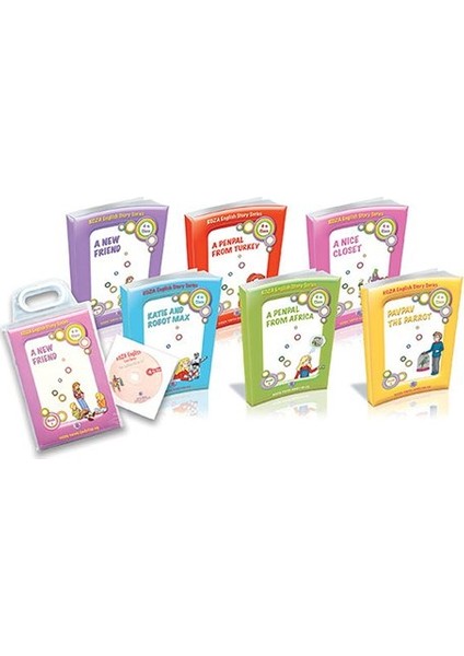 4. Sınıf İngilizce Hikâye Seti 6 Kitap + Cd