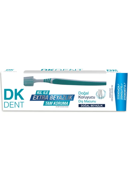 DK Dent Klasik Diş Macunu+Fırçalı 75 ml Nane özlü