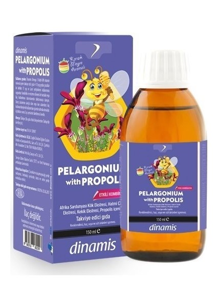 Pelargonium With Propolis Şurup 150 ml