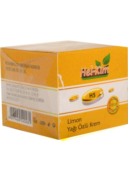 Hel Kim H5 Limon Yağı Özlü Krem 30gr fiyatları