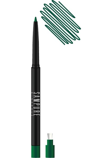 Retractable Eyeliner - Emerald Gem 1 Adet