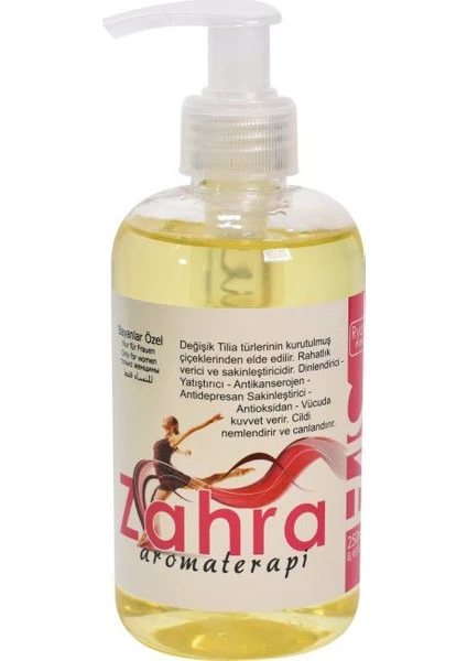 Zahra Woman Aromaterapi Masaj Yağı 250 ml