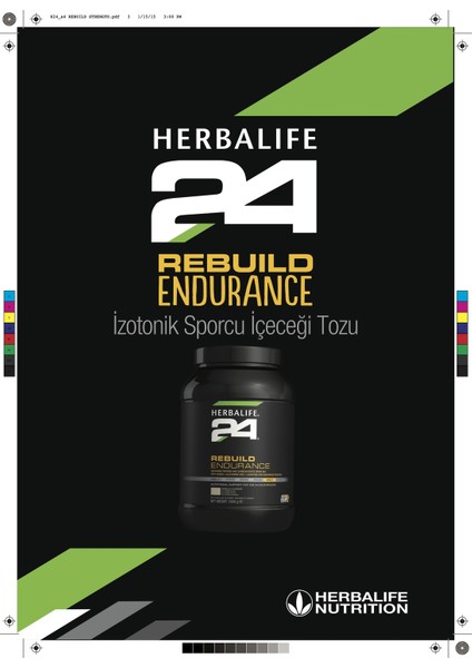 Nutrition Rebuild Endurance Vanilya Aromalı