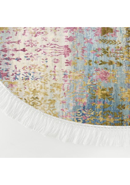 İnci Dijital Saçaklı Yıkanabilir Kaymaz Taban Halı Oval 1895 Desen 1 160 X 230 fırsatları