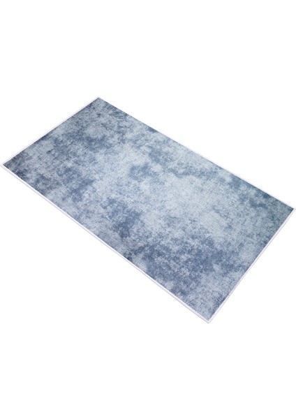 İpek Saçaksız Yıkanabilir Kaymaz Taban Yolluk Halı 2092 Koyu Mavi 80X300 modelleri