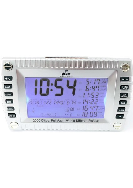 Ezan Okuyan Saat Masa Tipi Vakitmatik