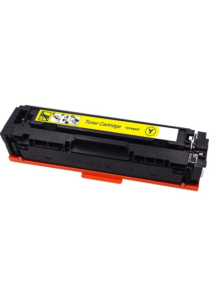 Renkli Toner Hp 201X-Cf402X Sarı Muadil Toner 2.300