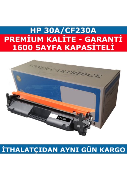 Hp 30A-Cf230A Siyah Muadil Toner 1.600 fiyatları