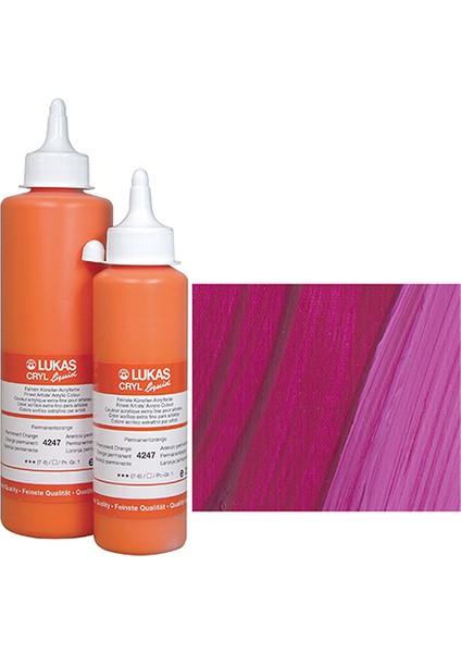 Liquid Akralik Boya Permant Rose 250ml