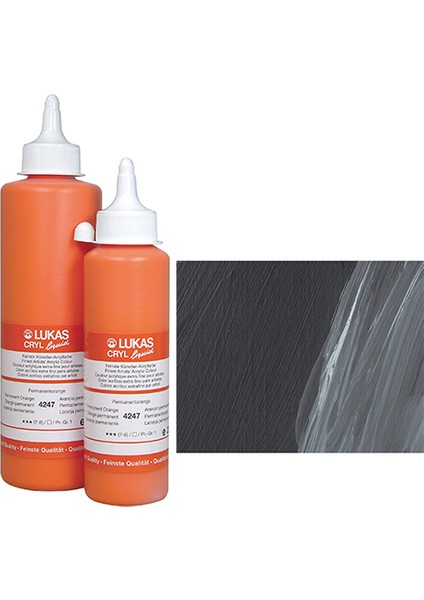 Liquid Akralik Boya Koyu Siyah 250ml