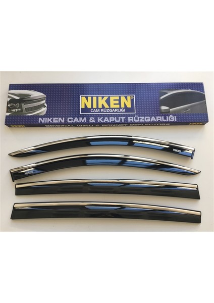 Dacia Sandero Kromlu Cam Rüzgarlığı 2013 Sonrası Uyumlu